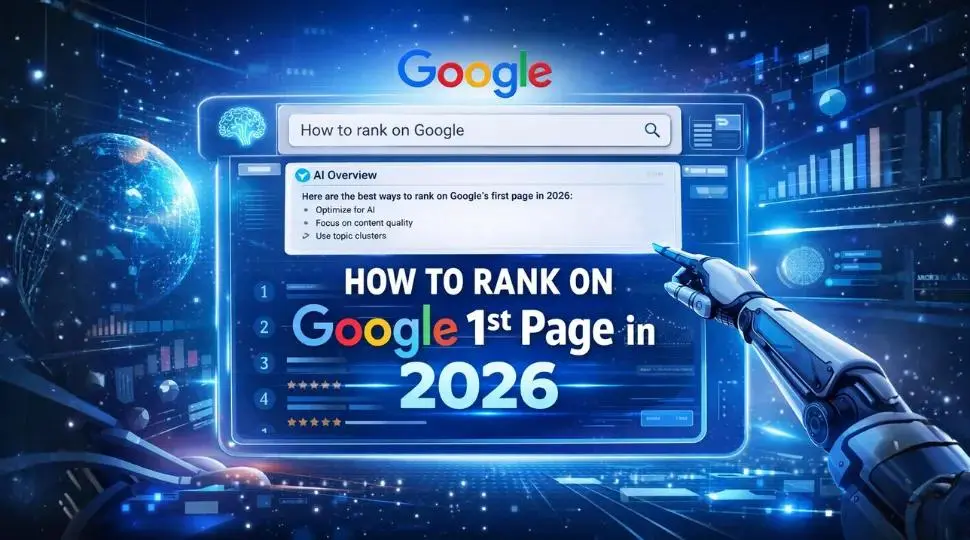 Как да излезем на първа страница в Google през 2026 – Пълно SEO ръководство